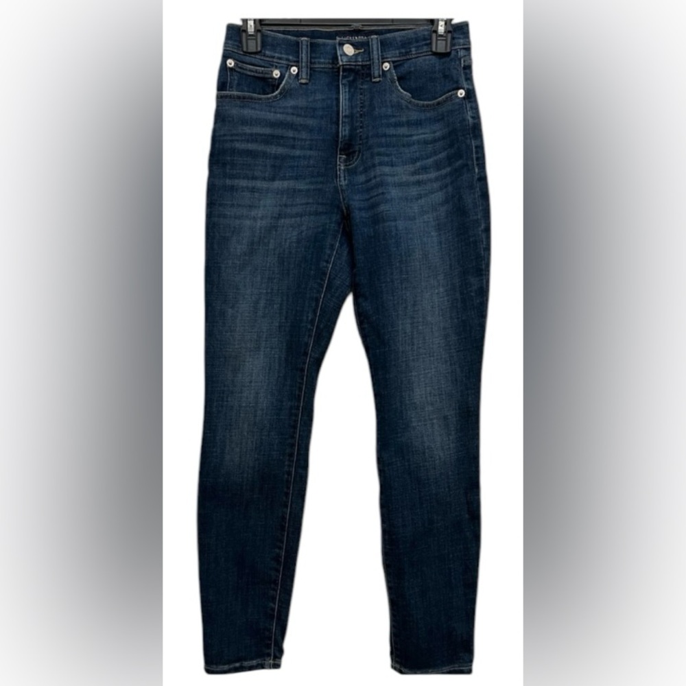 Lucky Brand Bridgette women’s 6/28 high rise skinny ankle dark washed jeans